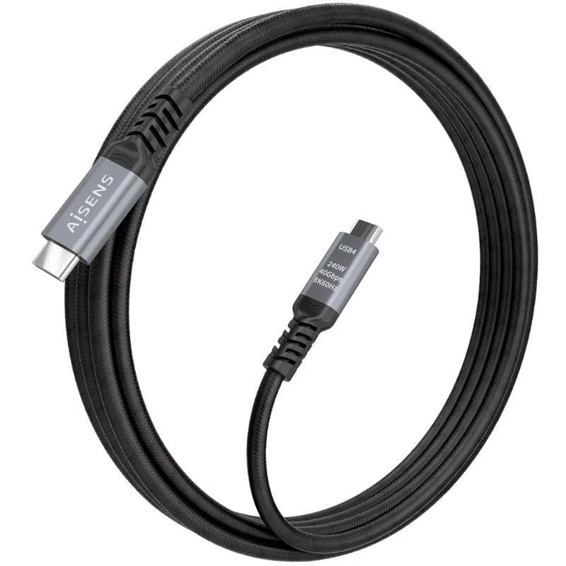 Cable USB 4.0 Tipo-C Aisens A156-0994, foto 3