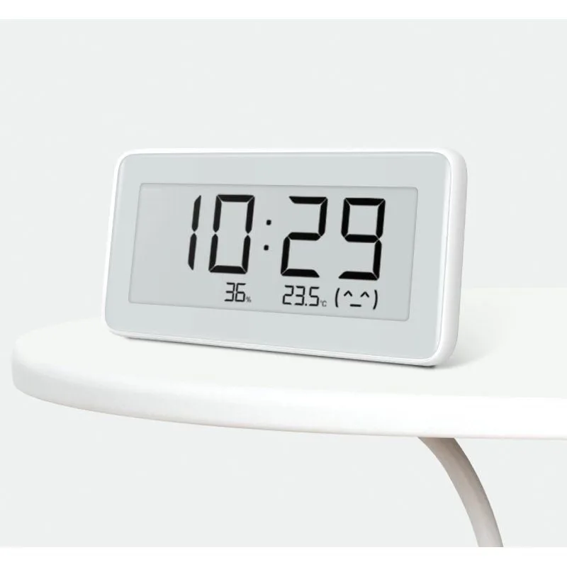 Monitor de Temperatura y Humedad Xiaomi Temperature and Humidity Monitor Clock BHR5435GL, foto 5