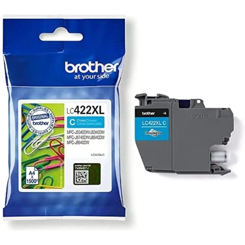 Cartucho de Tinta Original Brother LC-422 XL Alta Capacidad