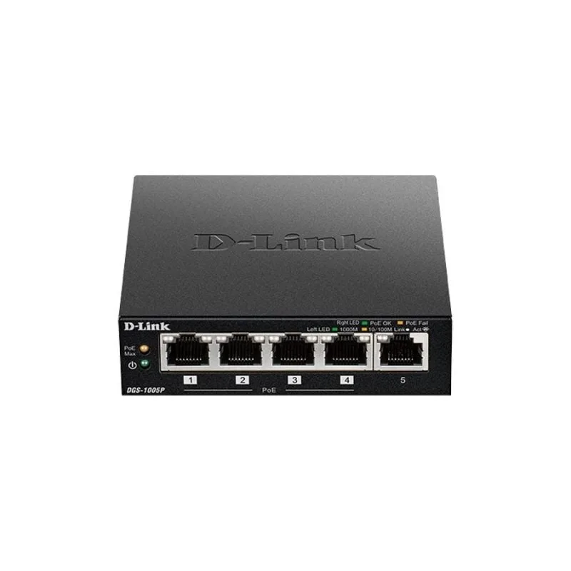 Switch D-Link DGS-1005P 5 Puertos, foto 2