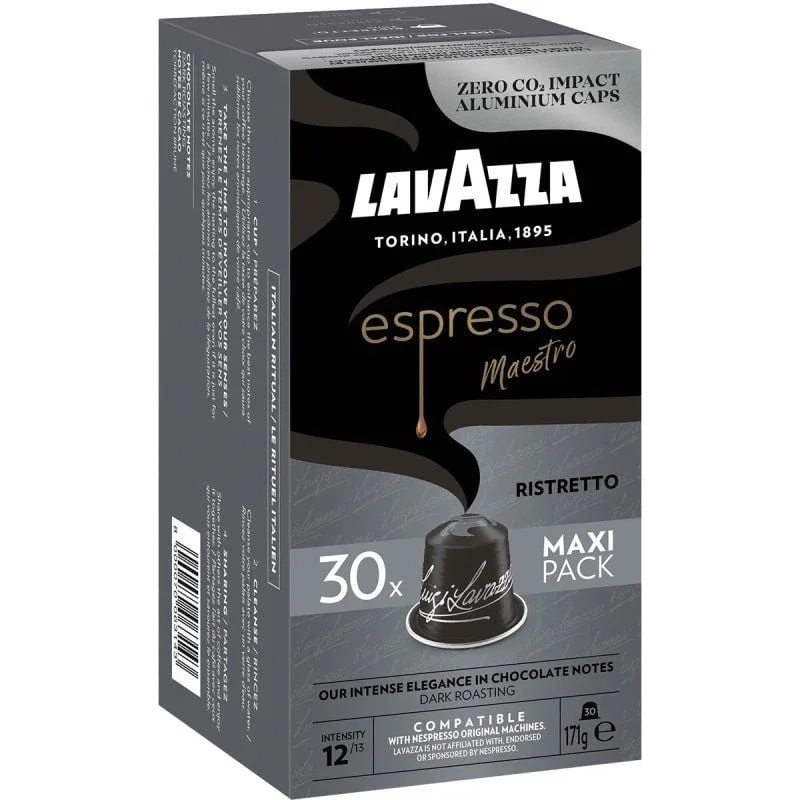 Cápsula Lavazza Espresso Maestro Ristretto para cafeteras Nespresso
