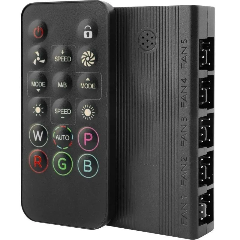 Controlador Hub Remoto Mars Gaming MF-HUB para Ventiladores ARGB, foto 2