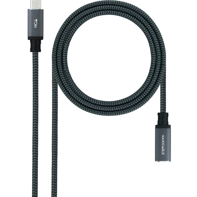Cable Alargador USB Tipo-C 3.2 Nanocable 10.01.4501-L150-COMB