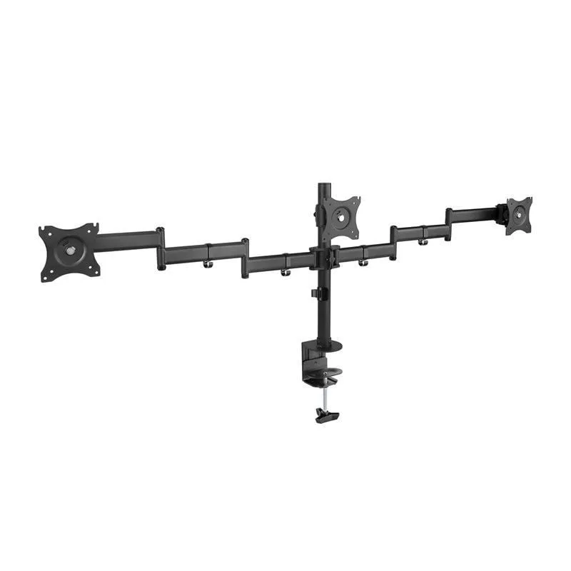 Soporte de Mesa para 3 Monitores TooQ DB1327TN-B
