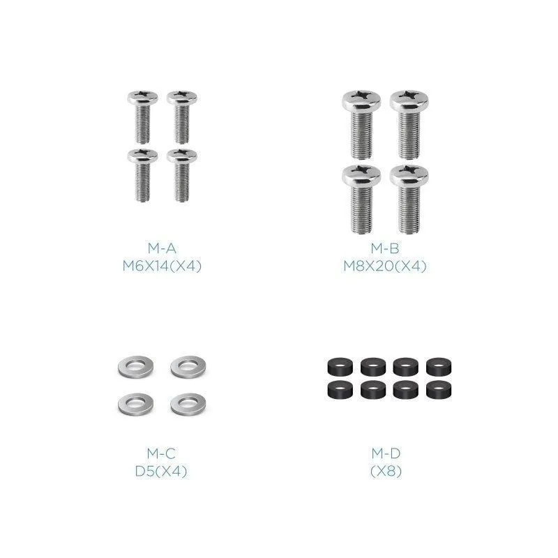 Soporte VESA 200x200 TooQ VMA0200-B, foto 4