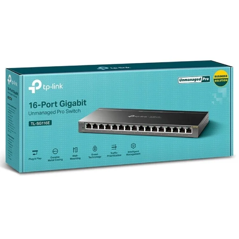 Switch TP-Link TL-SG116E 16 Puertos, foto 3