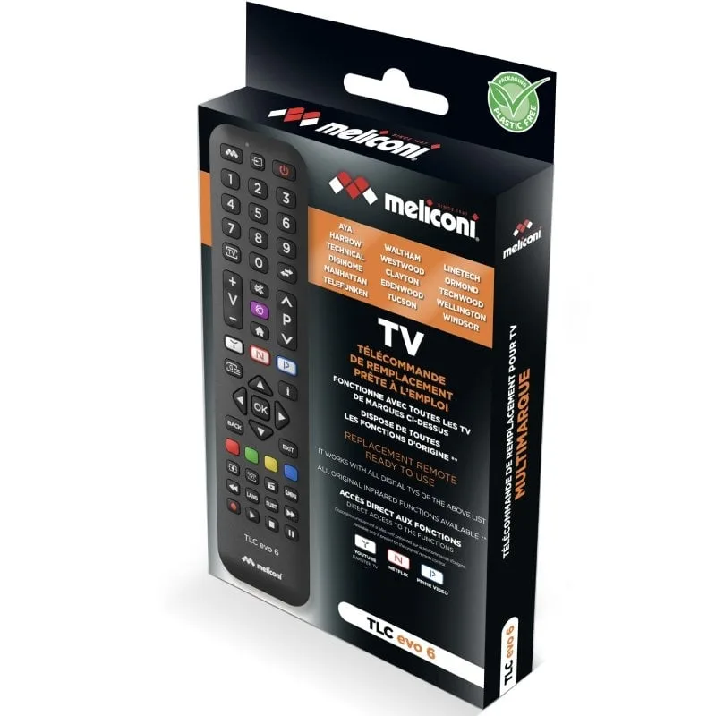 Mando Universal TLC Evo 6 pata TV, foto 2