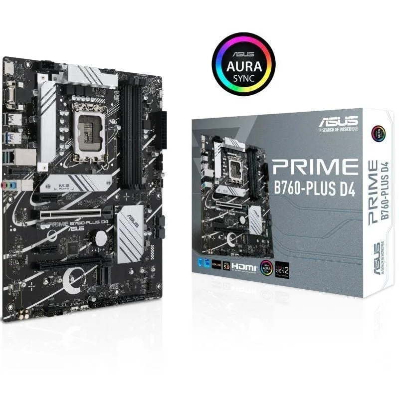 Placa Base Asus Prime B760-PLUS D4 Socket 1700