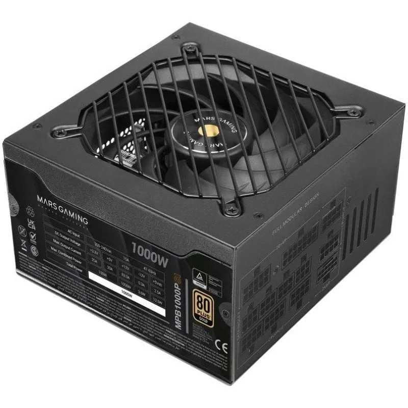 Fuente de Alimentación Mars Gaming MPB1000PSI