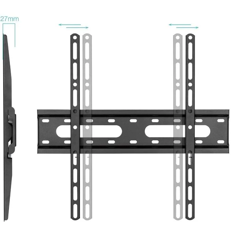 Soporte de Pared Fijo TooQ LP1072F-B para TV de 32-70", foto 2