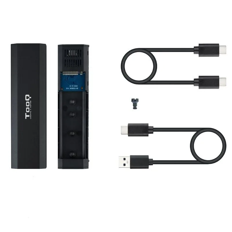 Caja Externa para Disco SSD M.2 NVMe TooQ TQE-2223B, foto 2