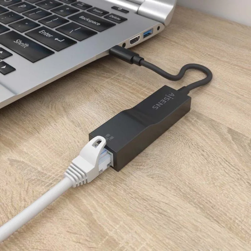 Adaptador USB Tipo-C - RJ45 Aisens A109-0765, foto 5