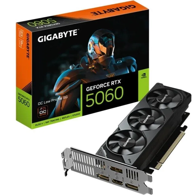 Tarjeta Gráfica Gigabyte GeForce RTX 5060 OC Low Profile