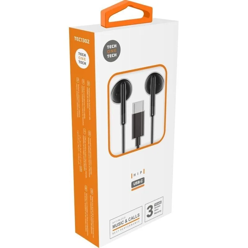 Auriculares Intrauditivos Tech One Tech earTECH TEC1302, foto 2
