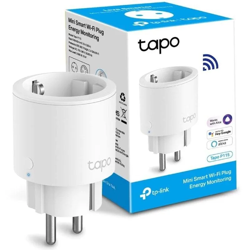 Enchufe WiFi Inteligente TP-Link Tapo P115, foto 5