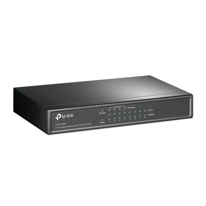 Switch TP-Link TL-SG1008P 8 Puertos, foto 3
