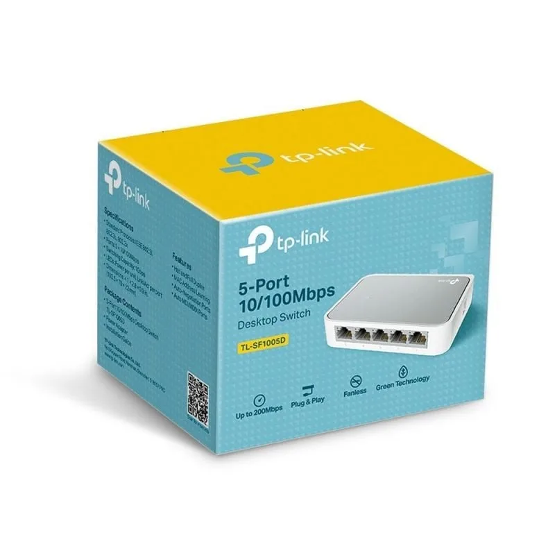 Switch TP-Link TL-SF1005D 5 Puertos, foto 4