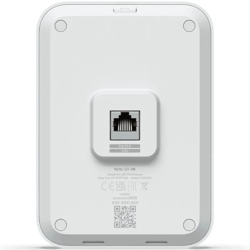Punto de Acceso Ubiquiti UniFi U7 In-Wall, foto 4