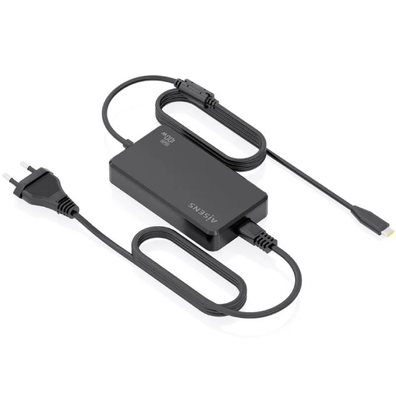Cargador Sobremesa GaN Aisens ASCH-1PD100D070-BK