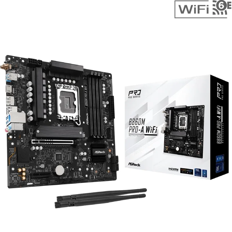 Placa Base Asrock B860M PRO-A WIFI Socket 1851