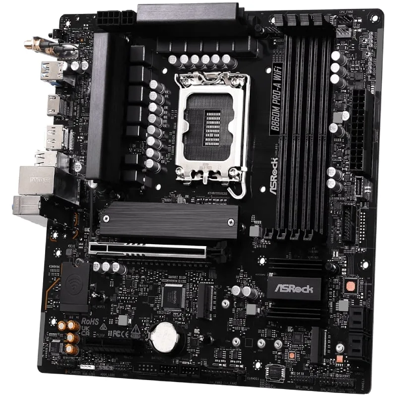 Placa Base Asrock B860M PRO-A WIFI Socket 1851, foto 4