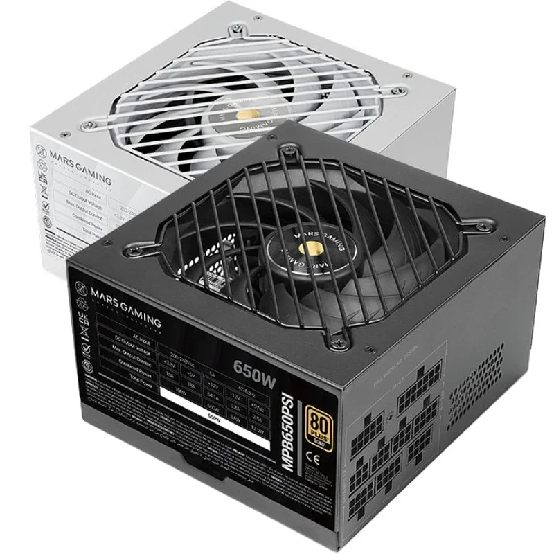 Fuente de Alimentación Mars Gaming MPB650PSI