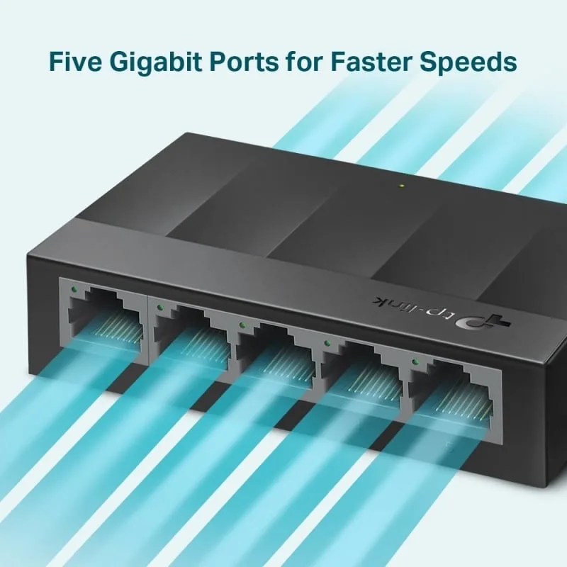 Switch TP-Link LS1005G 5 Puertos, foto 3