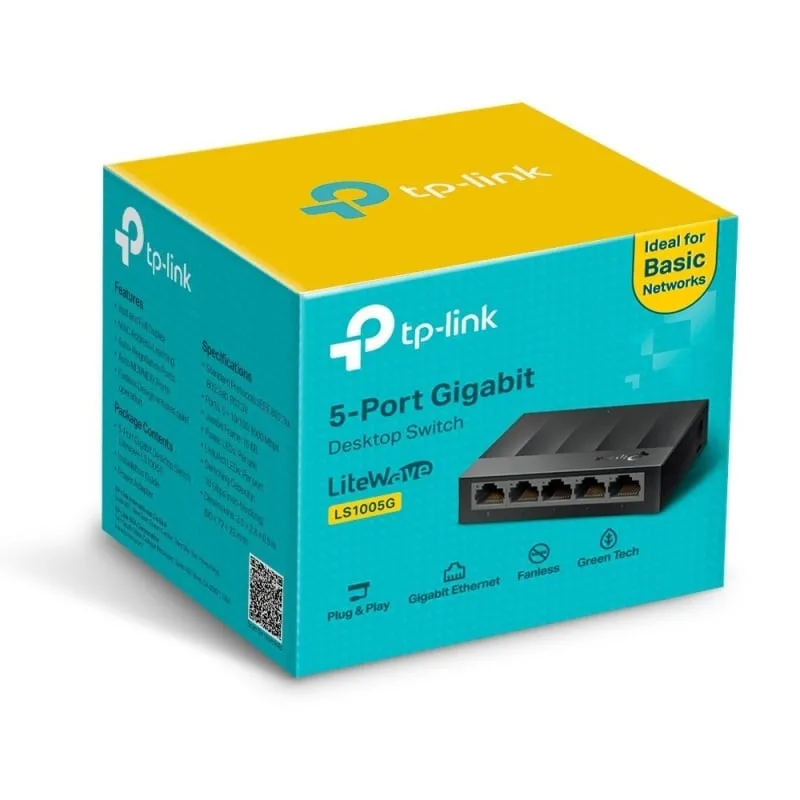 Switch TP-Link LS1005G 5 Puertos, foto 5