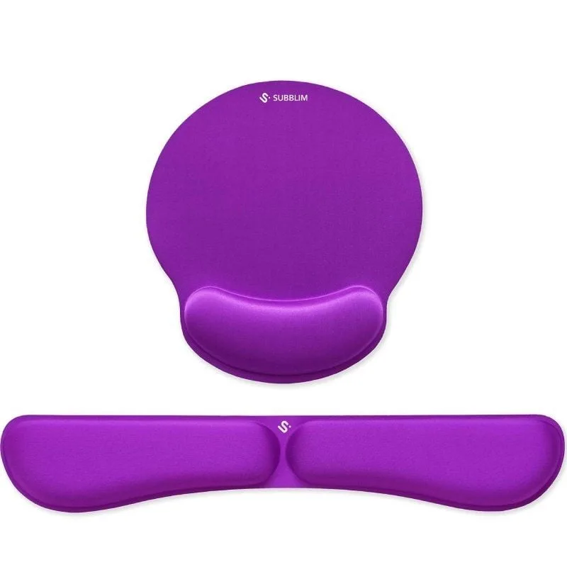 Pack de Reposamuñecas y Alfombrilla Ergonómica Subblim Ergo MemoryFlex