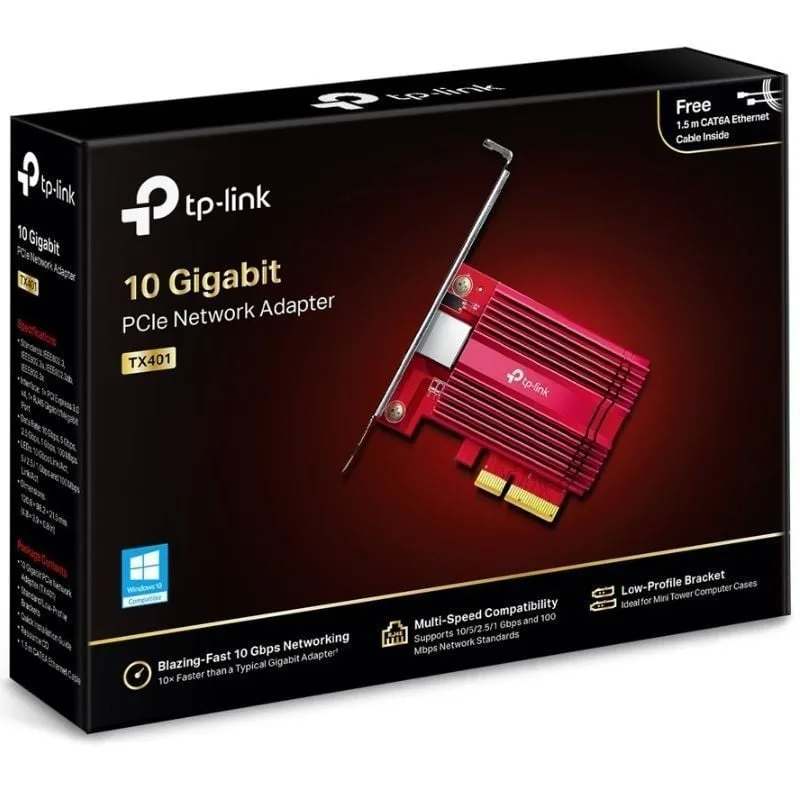 Tarjeta de Red RJ45-PCI Express TP-Link TX401, foto 4