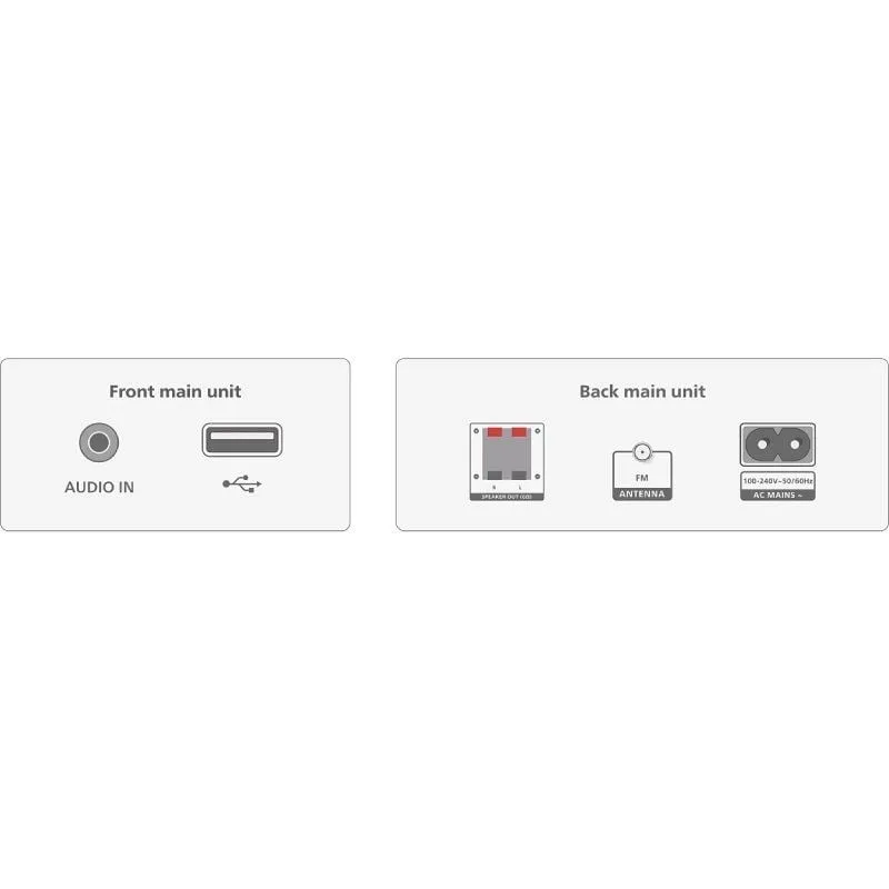 Microcadena con bluetooth Philips TAM3205M2, foto 4