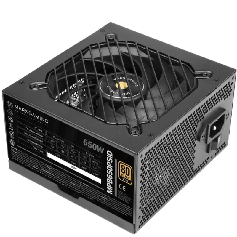 Fuente de Alimentación Mars Gaming MPB650PSID