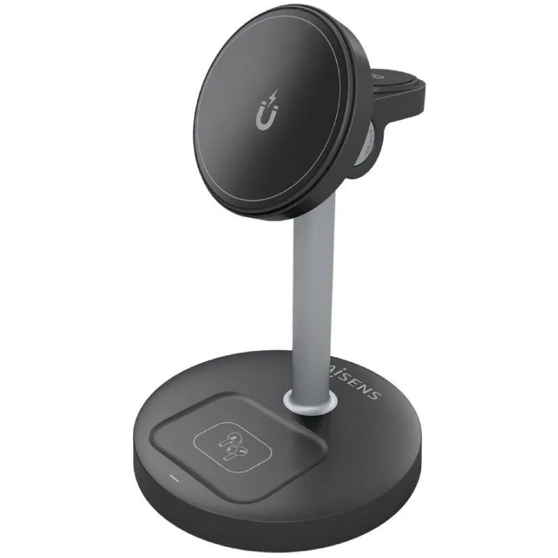 Base de carga Inalámbrica Aisens ASCH-15W3WC066-BK