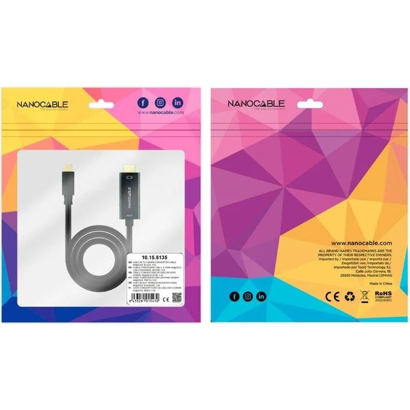 Cable Conversor Nanocable 10.15.5135, foto 4