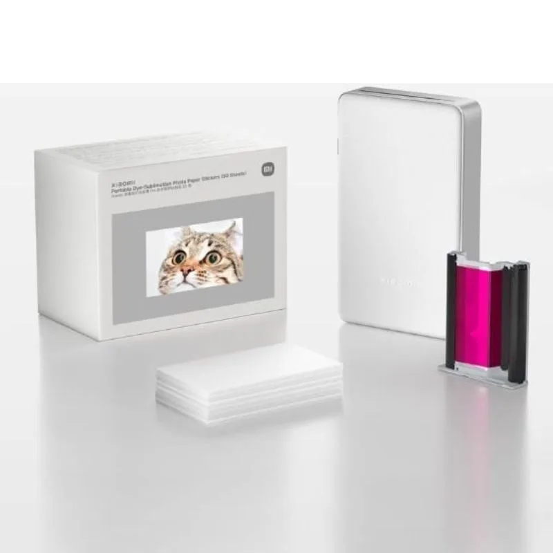Papel Fotográfico para Sublimación Xiaomi Portable Dye-Sublimation Photo Paper Stickers