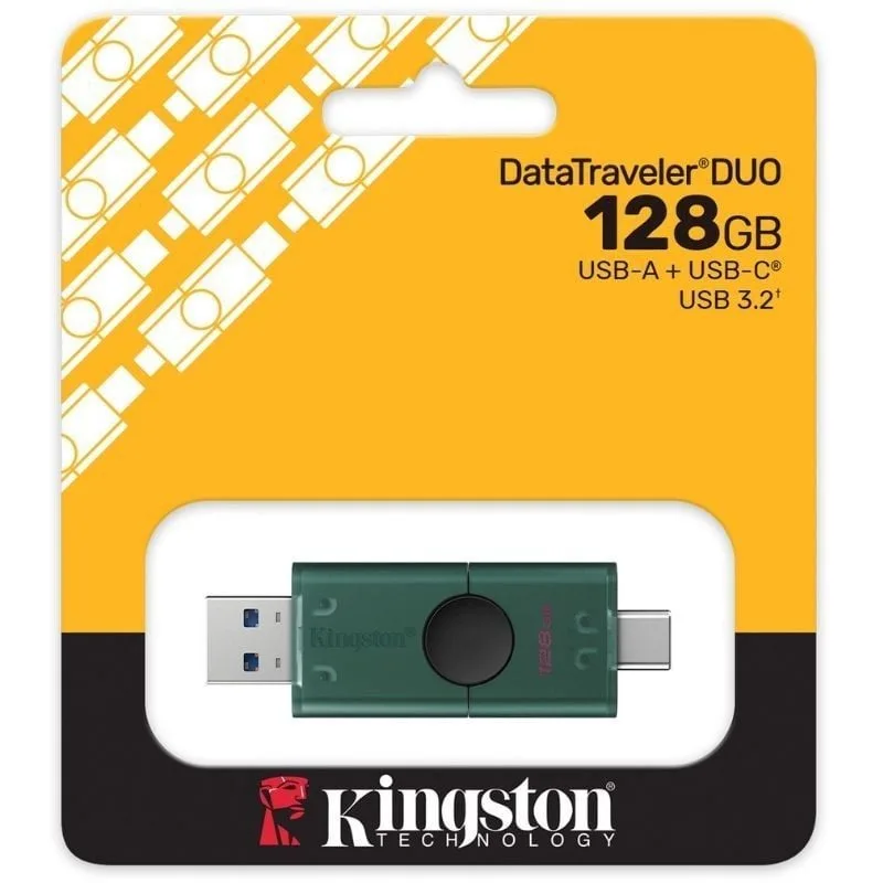 Pendrive 128GB Kingston DataTraveler Duo USB Tipo-C y USB 3.2, foto 4