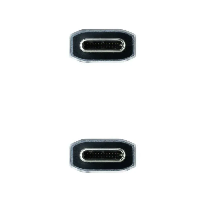Cable USB 3.1 Tipo-C Nanocable 10.01.4101-L150-COMB, foto 3