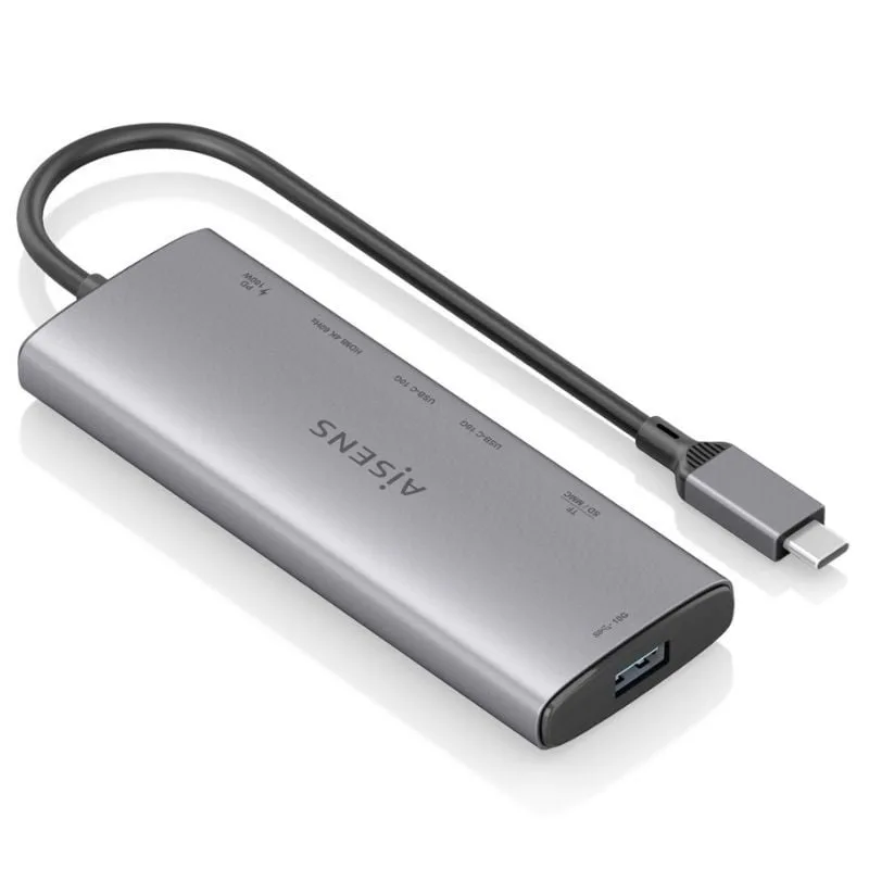 Docking USB Tipo-C Aisens ASUC-7P031-GR, foto 2