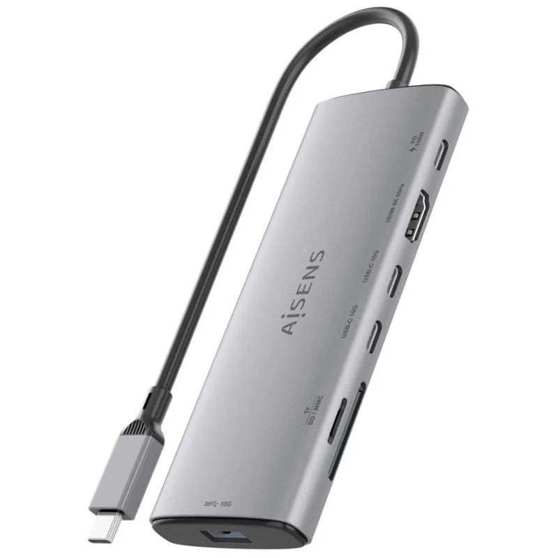 Docking USB Tipo-C Aisens ASUC-7P031-GR, foto 3