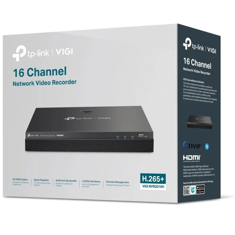 Videograbador TP-Link VIGI NVR2016H, foto 4