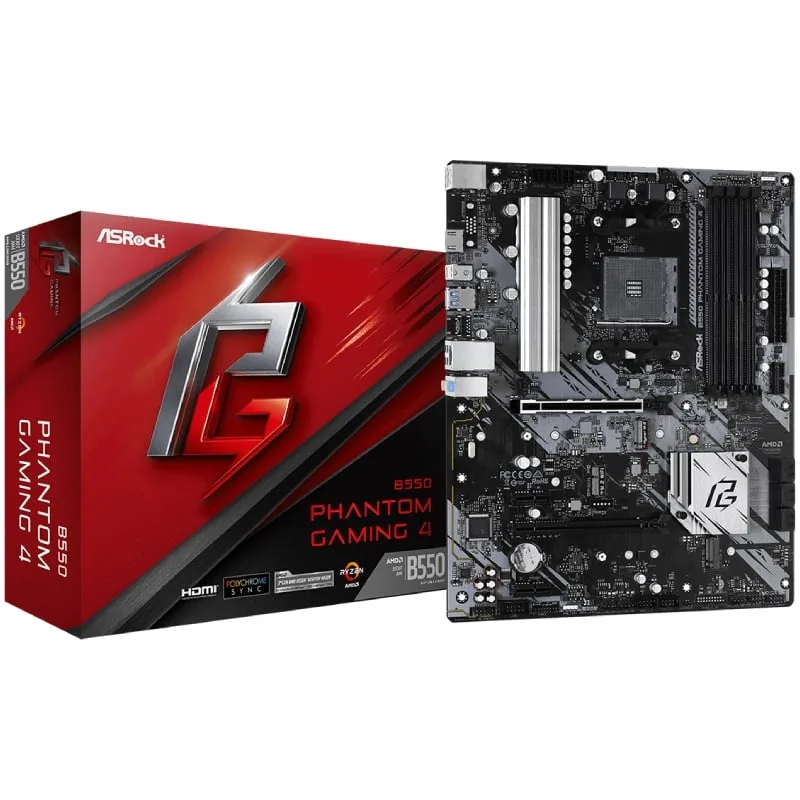 Placa Base Asrock B550 Phantom Gaming 4