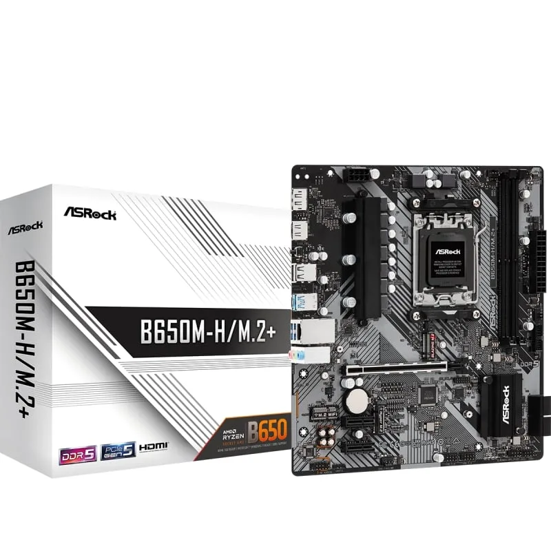 Placa Base Asrock B650M-H/M.2+