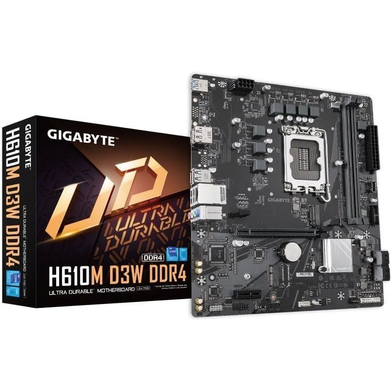 Placa Base Gigabyte H610M D3W DDR4 Socket 1700