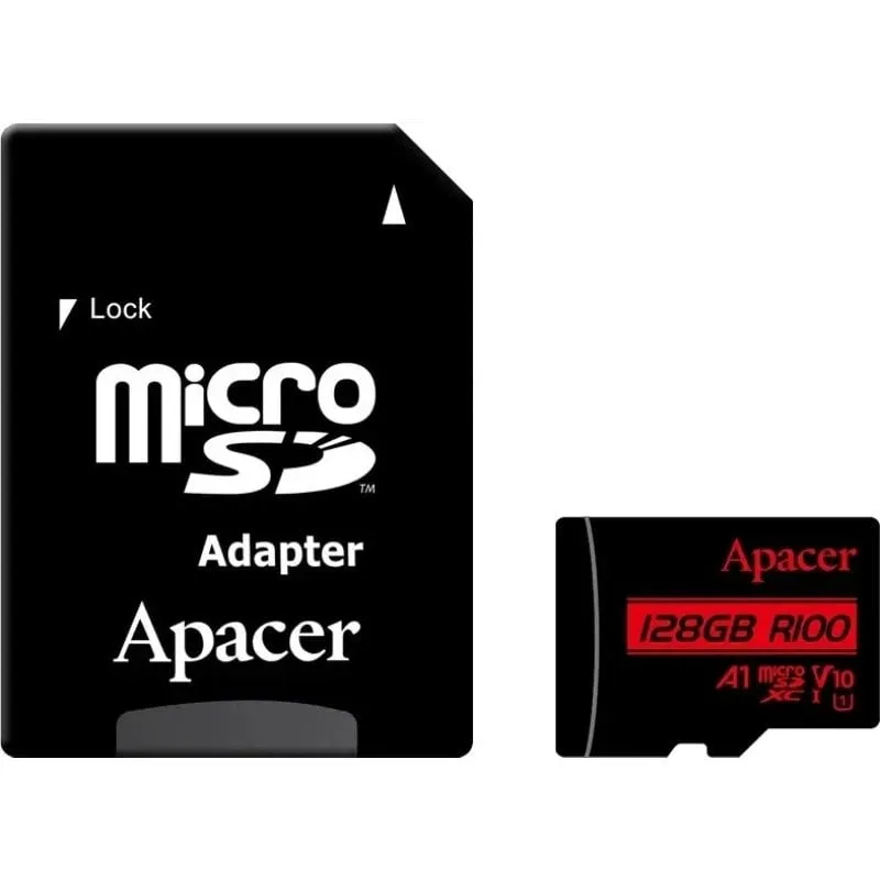 Tarjeta de Memoria Apacer 128GB XC UHS 1 con Adaptador, foto 4