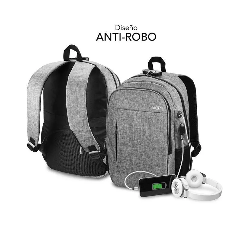 Mochila Subblim Urban Lock para Portátiles hasta 16", foto 5