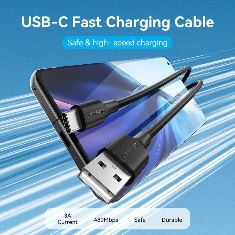 Cable USB 2.0 Tipo-C Vention CTHBF, foto 2