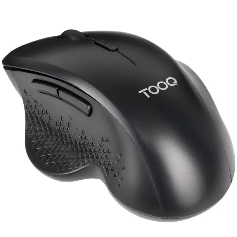 Ratón Ergonómico Inalámbrico TooQ TQMWG-1105-B
