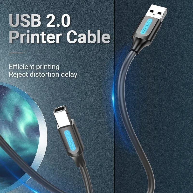 Cable USB 2.0 Impresora Vention COQBH, foto 2