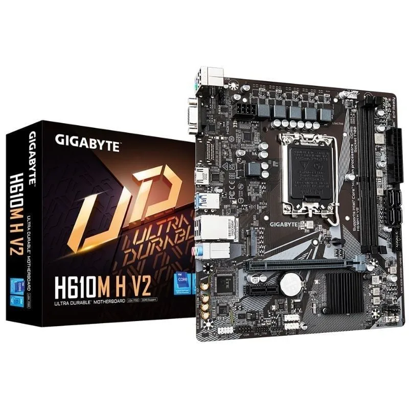 Placa Base Gigabyte H610M H V2 Socket 1700