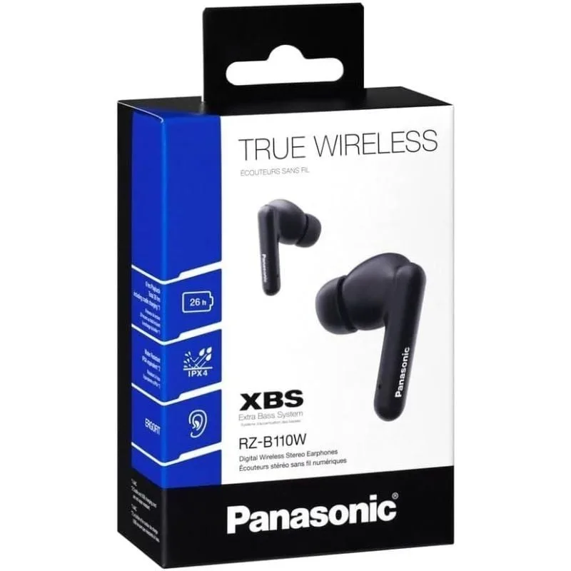 Auriculares Bluetooth Panasonic RZ-B110W con estuche de carga, foto 4